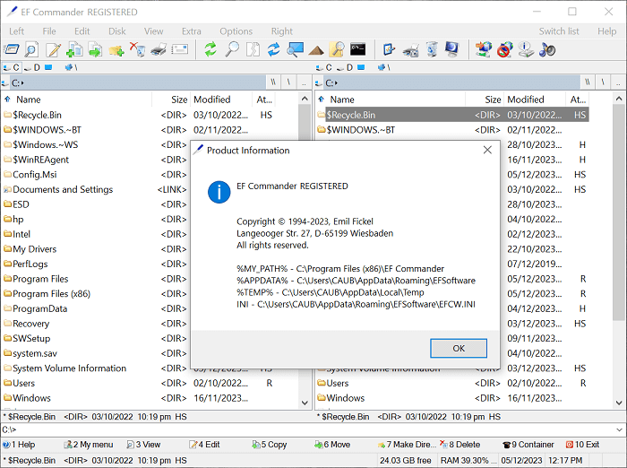 EF Commander Latest Free Download