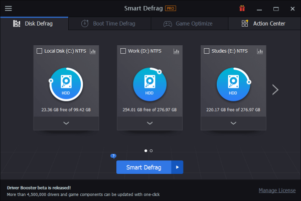 IObit Smart Defrag Pro Full Version Free Download