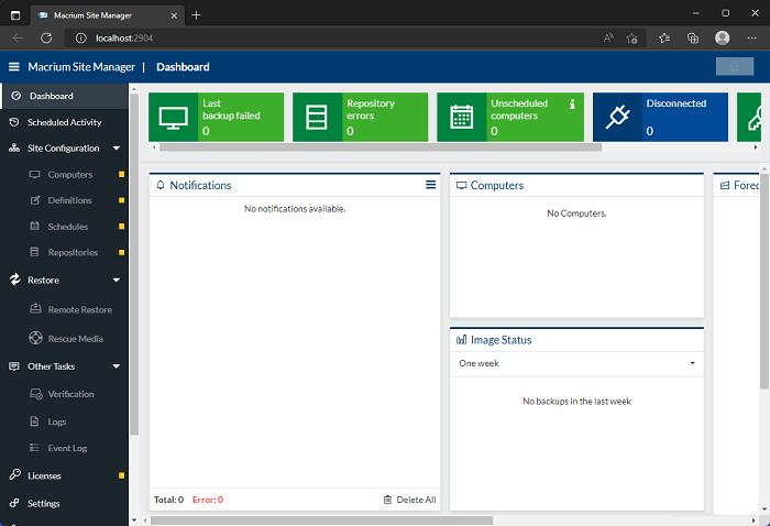 Macrium Site Manager Latest Free Download