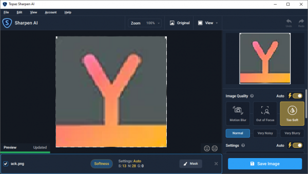 Topaz Sharpen AI Free Download