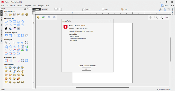 Vectric Aspire Pro Latest Full Download