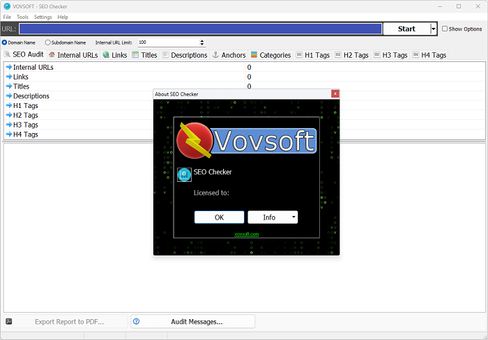 Vovsoft SEO Checker Portable Latest Download