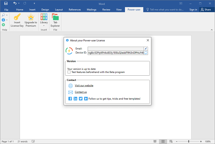 Power User Premium Latest Version Free Download
